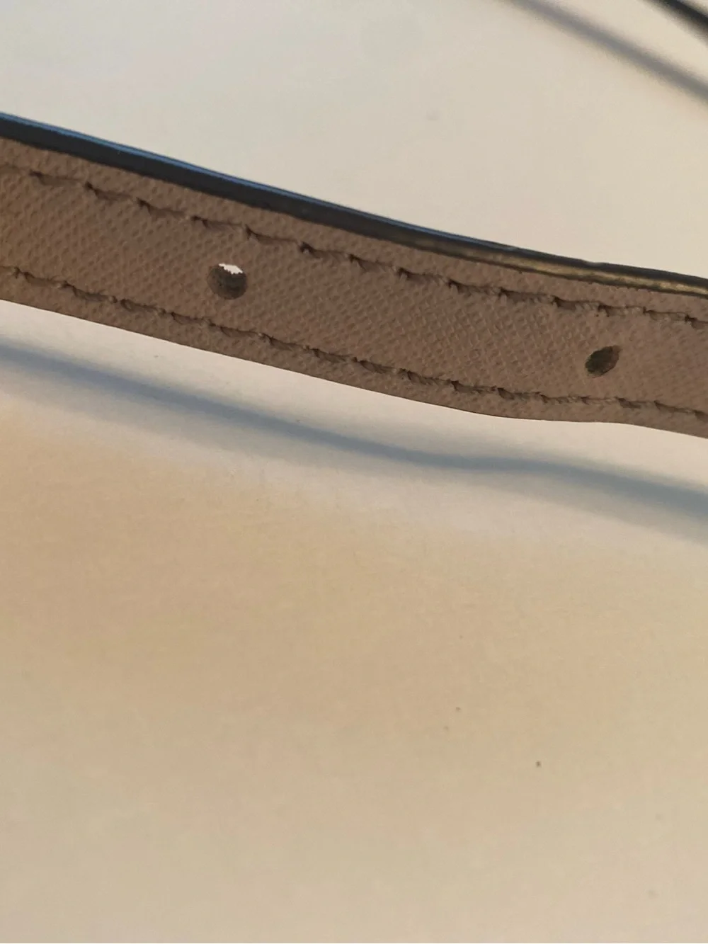 Michael Kors Tan Leather Strap with Gold Chain